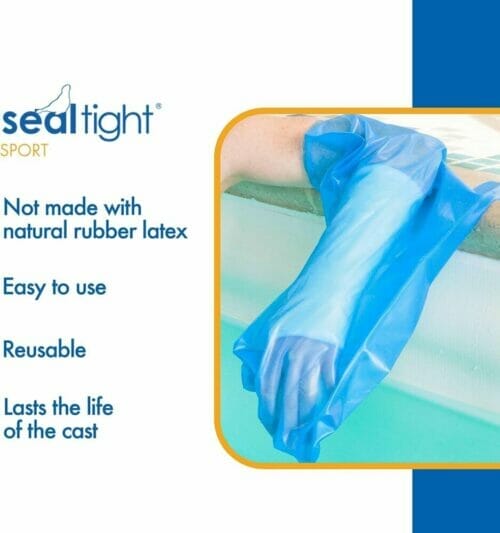 Seal-tight Sports Cast Protector resuable