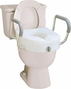 CAREX EZ Lock™ Raised Toilet Seat with Adjustable Handles