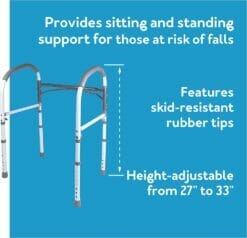 Carex Bathroom Safety Rail description