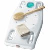Carex Portable Shower Bench with a Safe Grip - holds soap and bath brush