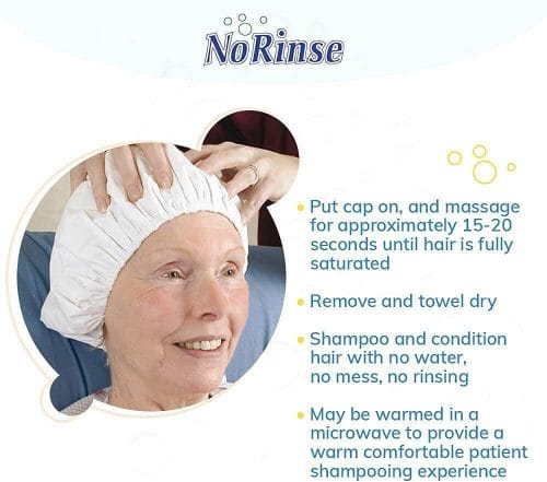 CleanLife No-Rinse Shampoo Cap - Use intructions