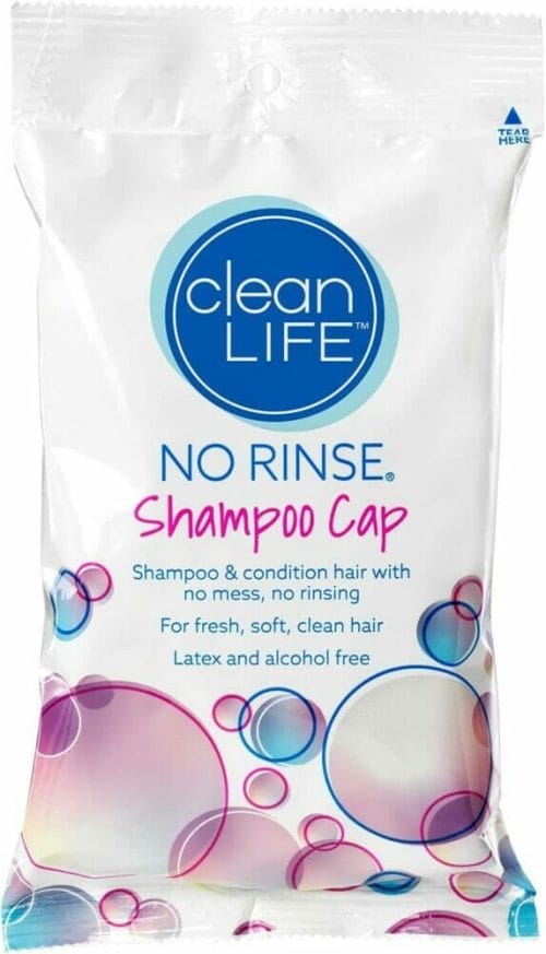 CleanLife No-Rinse Shampoo Cap - no rinsing latex-free