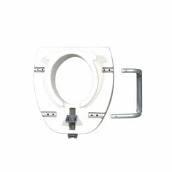 Drive Medical Elongated Toilet Seat with Arms and Locking mechanism