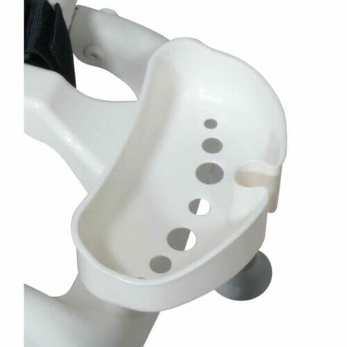 Drive Medical Folding Universal Sliding Transfer Bench cup holder
