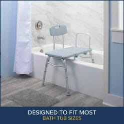 Drive Medical PreserveTech™ Bathtub Transfer Bench – Bathtub of all sizes,