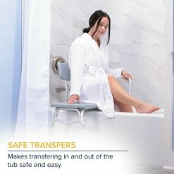 Drive Medical PreserveTech™ Bathtub Transfer Bench – Safe transfer