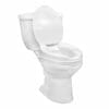 Drive Medical Raised Toilet Seat with Lock and Lid