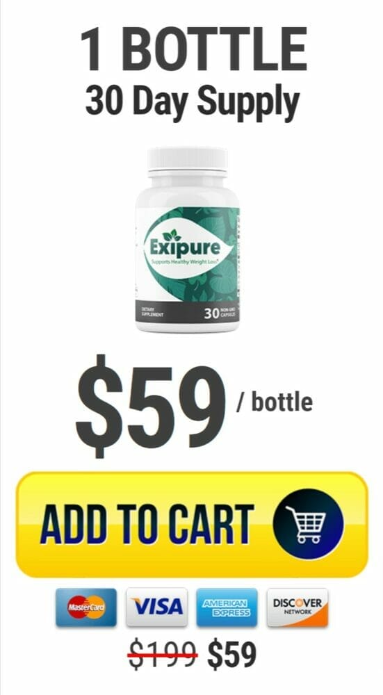 Exipure Weight Loss Supplement - 1 Bottle (30 day supply)