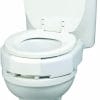 Maddak Secure-Bolt™ Hinged Elevated Toilet Seat – 3 Inch Height Raiser
