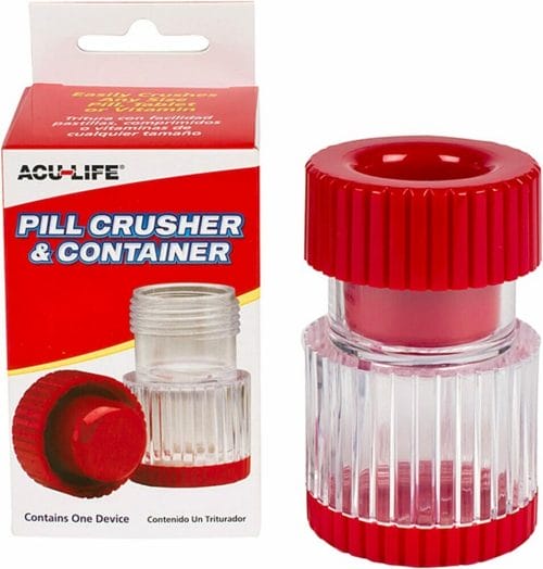 Acu-Life Pill Crusher And Container
