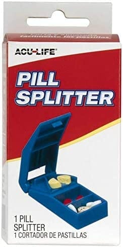 Acu-Life Pill Splitter – Easily Splits and Store Pills and Medication