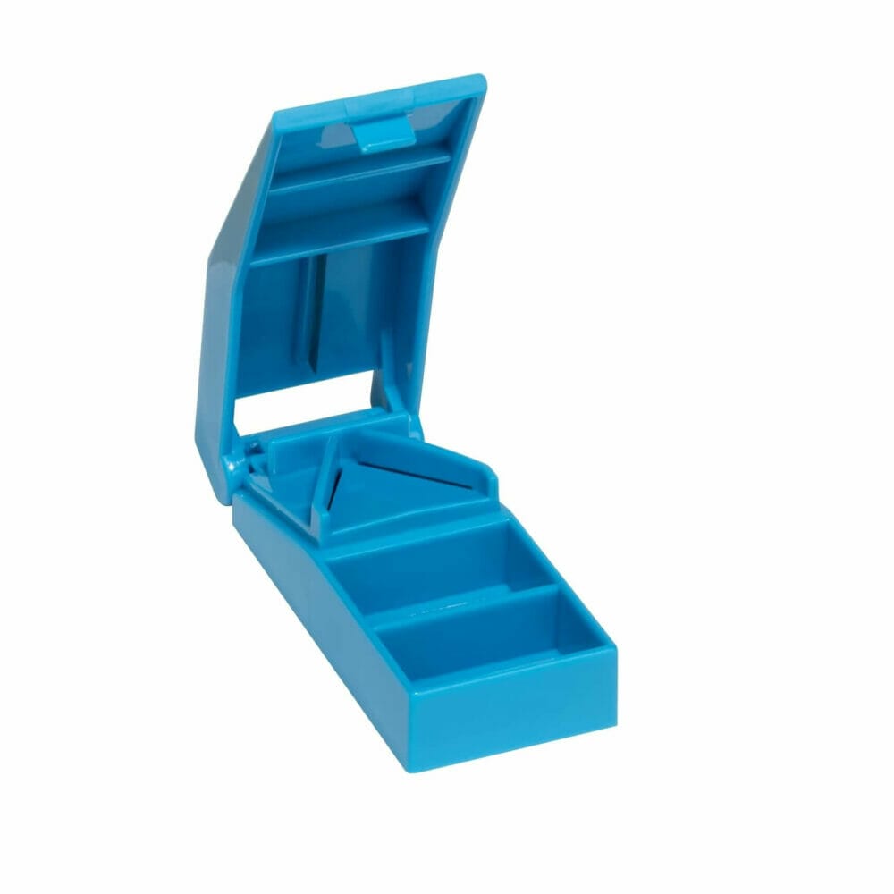 AcuLife Pill Splitter/Cutter Easily Splits And Store Pills And