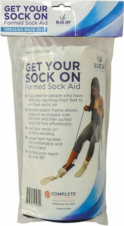 BlueJay Get Your Sock On Formed Sock Aid package