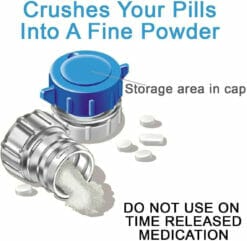 Carex Apex Pill Pulverizer – Crushes Pills Into Powder