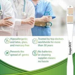 TempaDOT Disposable Clinical Thermometers trusted by top doctors and medical professionals