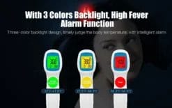 Yostand Forehead Thermometer 3 colors function fever alarm