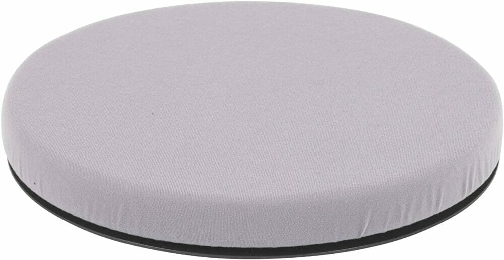 Drive Medical Padded Swivel Seat Cushion dark gray