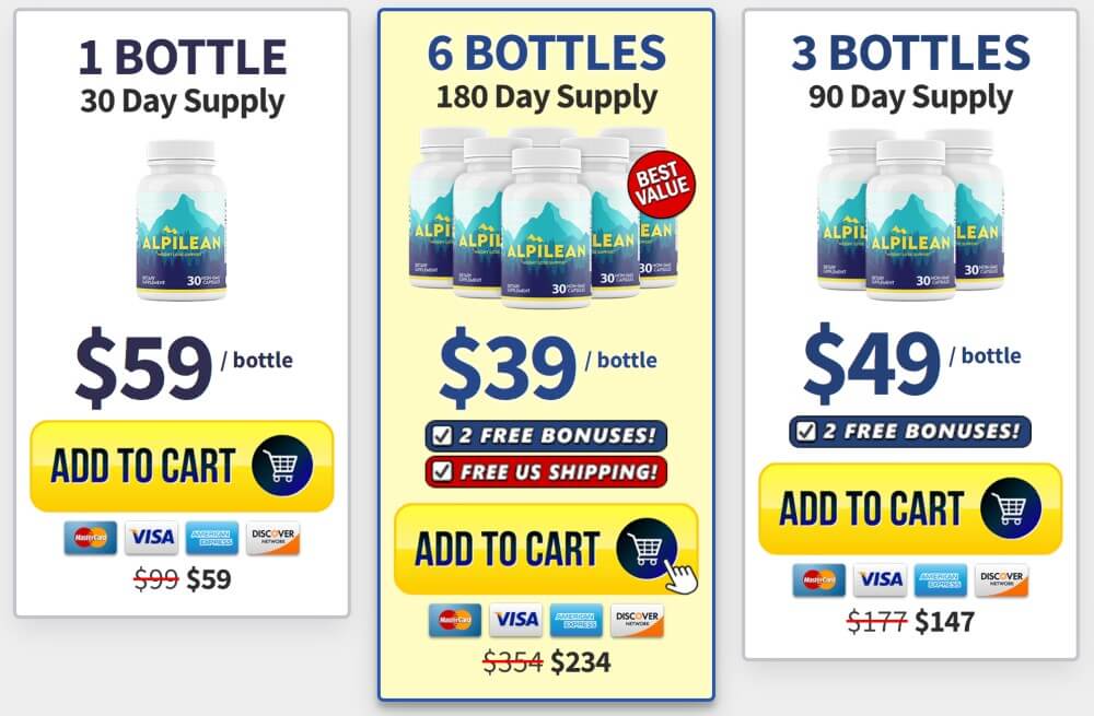 alpilean-pricing-packages