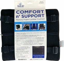 BlueJay Memory Foam Lumbar Cushion back cushion and support