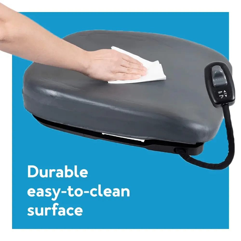 Carex Uplift Premium Power Seat easy to clean surface