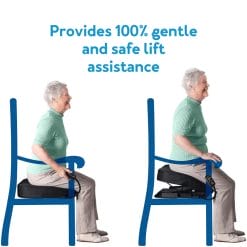 Carex Uplift Premium Power Seat gentle lift assist fully electric