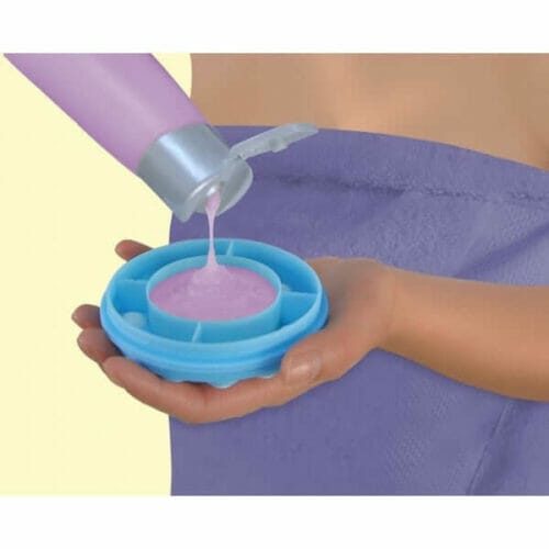Jobar Roll-A-Lotion Applicator fill with lotion or massage oil