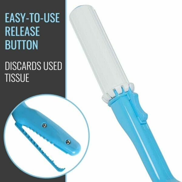 Maddak SelfWipe Bathroom Toilet Aid 9.75" Long Reach, Comfort Wipe