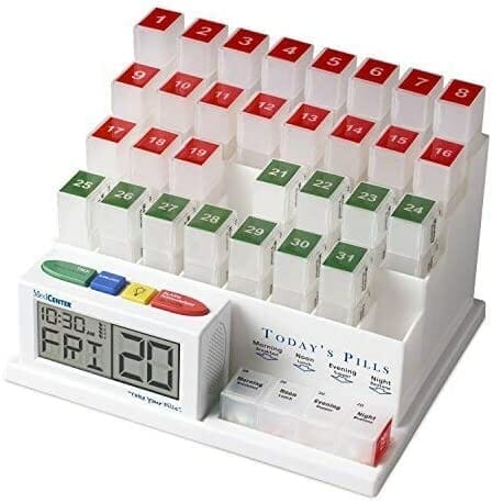 MedCenter Monthly Medication Organizer