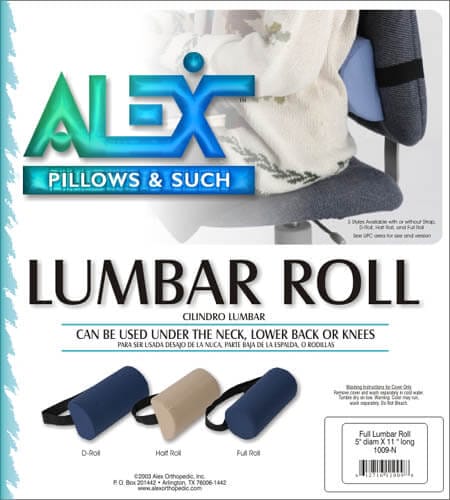 Alex Orthopedic Half Lumbar Roll With Strap
