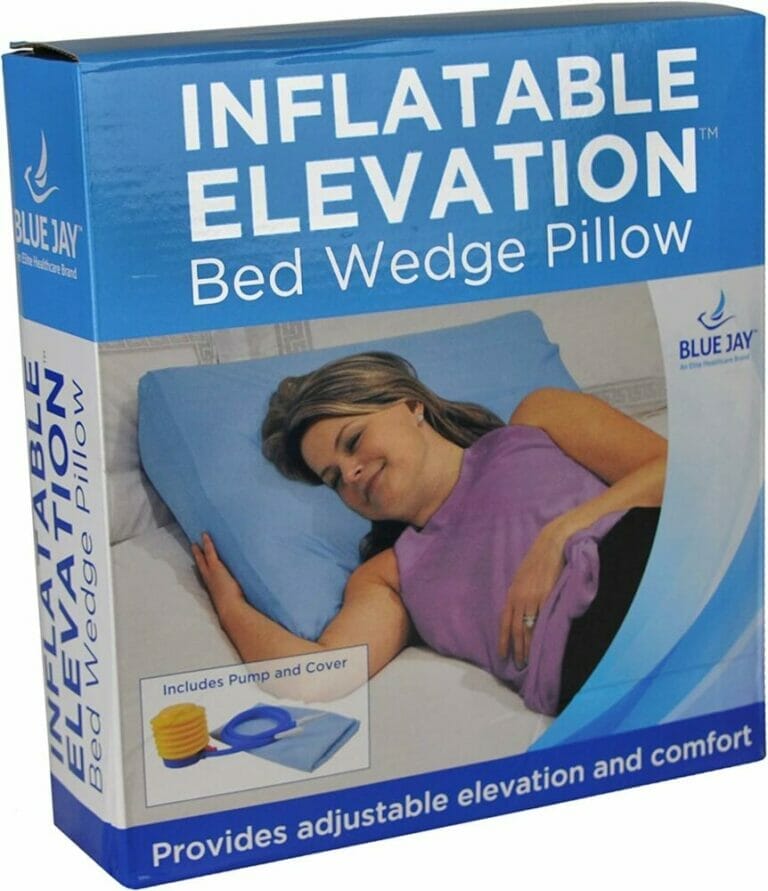 Blue Jay Inflatable Bed Wedge with Cover and Pump Adjustable Elevated