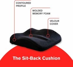 ObusForme Sit-Back Dual-Purpose Cushion