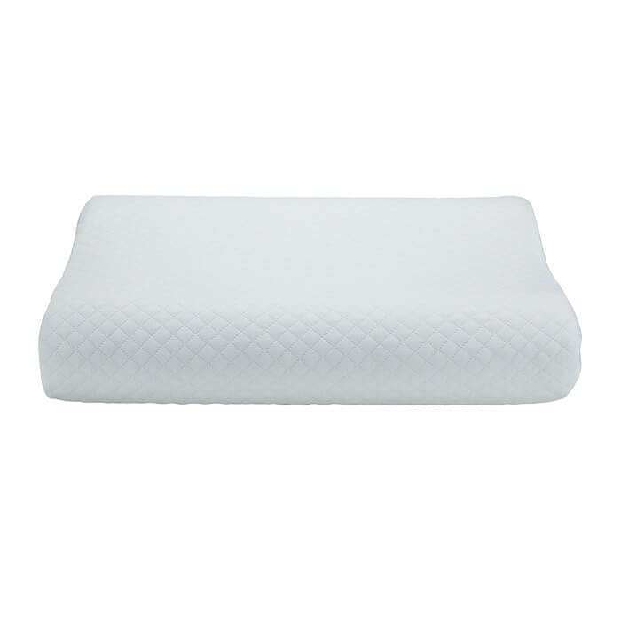 Hermell Soft White Leg Wedge Pillow - Memory Foam Wedges for Leg Elevation  - Adjustable Wedges Help Back Pain